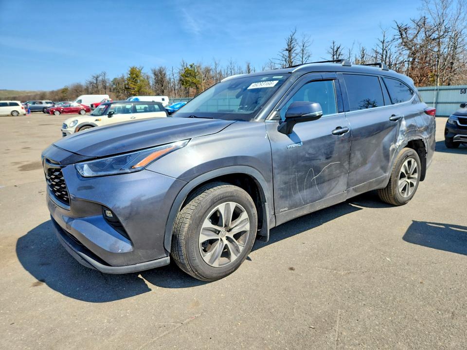 2021 TOYOTA HIGHLANDER HYBRID — VIN 5TDGBRCH3MS530335