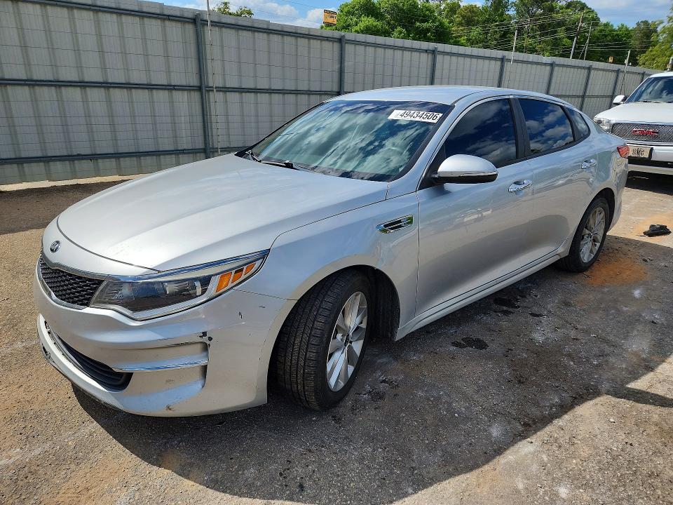 2018 KIA OPTIMA — VIN 5XXGT4L39JG254485