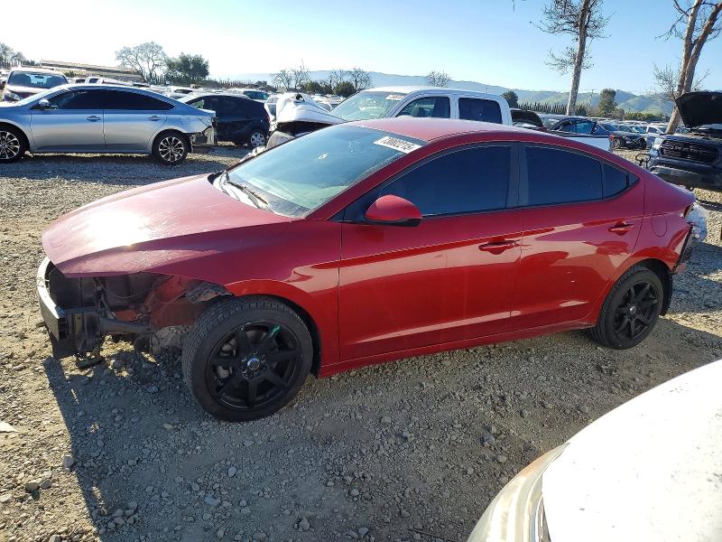 2017 HYUNDAI ELANTRA SE — VIN KMHD84LFXHU160467