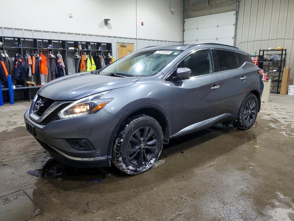 2018 NISSAN MURANO — VIN 5N1AZ2MH6JN144450