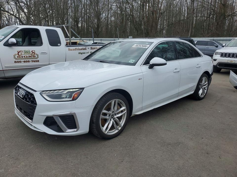 2021 AUDI A4 — VIN WAUEAAF47MA038504