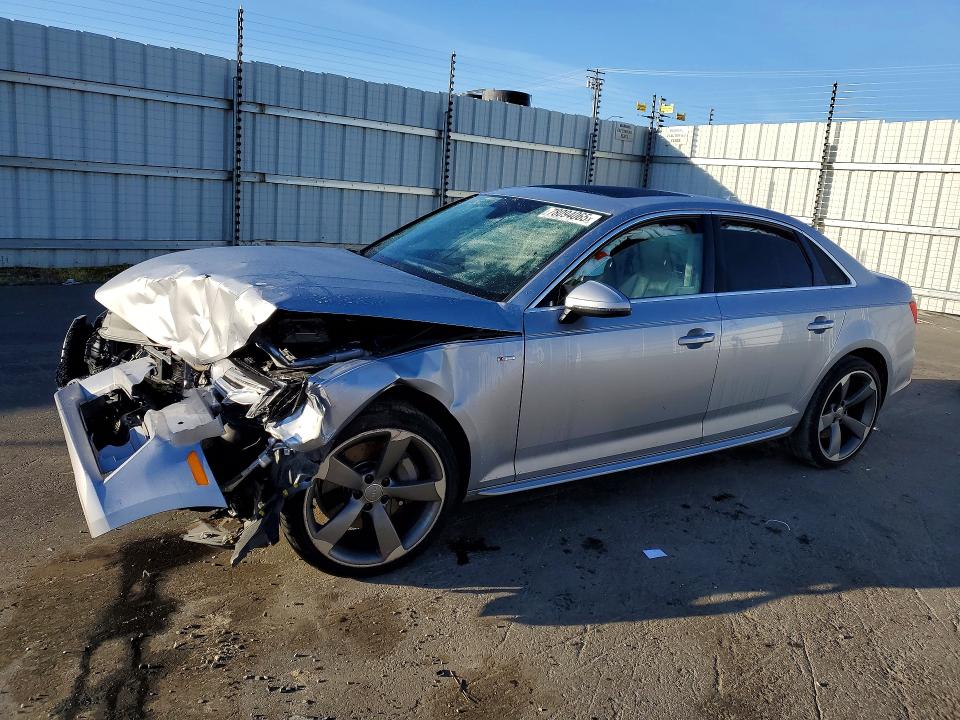 2018 AUDI A4 — VIN WAUENAF42JA152183