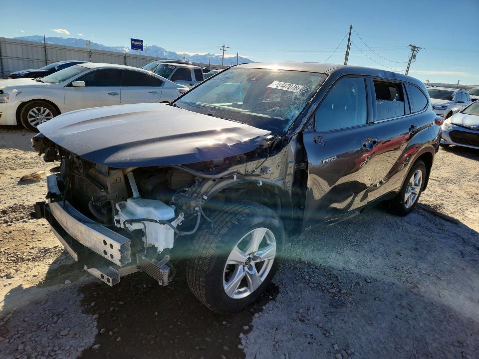 2021 TOYOTA HIGHLANDER HYBRID — VIN 5TDBBRCHXMS524753