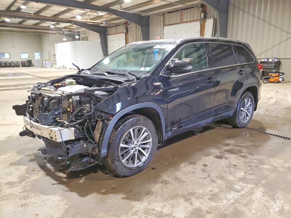 2019 TOYOTA HIGHLANDER HYBRID — VIN 5TDJGRFH0KS056585