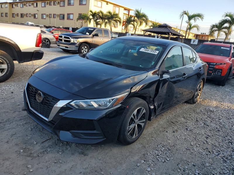 2021 NISSAN SENTRA SV — VIN 3N1AB8CV4MY253180
