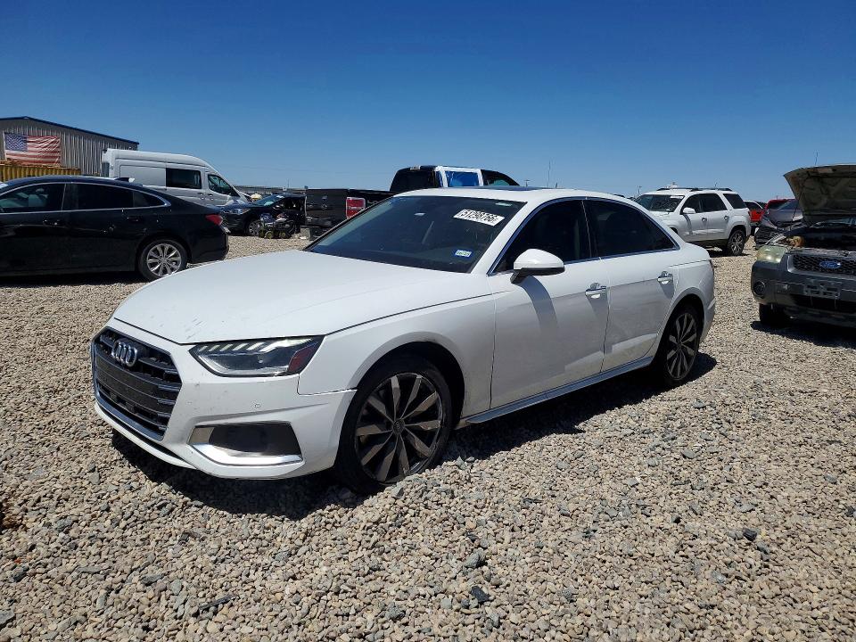 2021 AUDI A4 — VIN WAUBBAF42MA035817