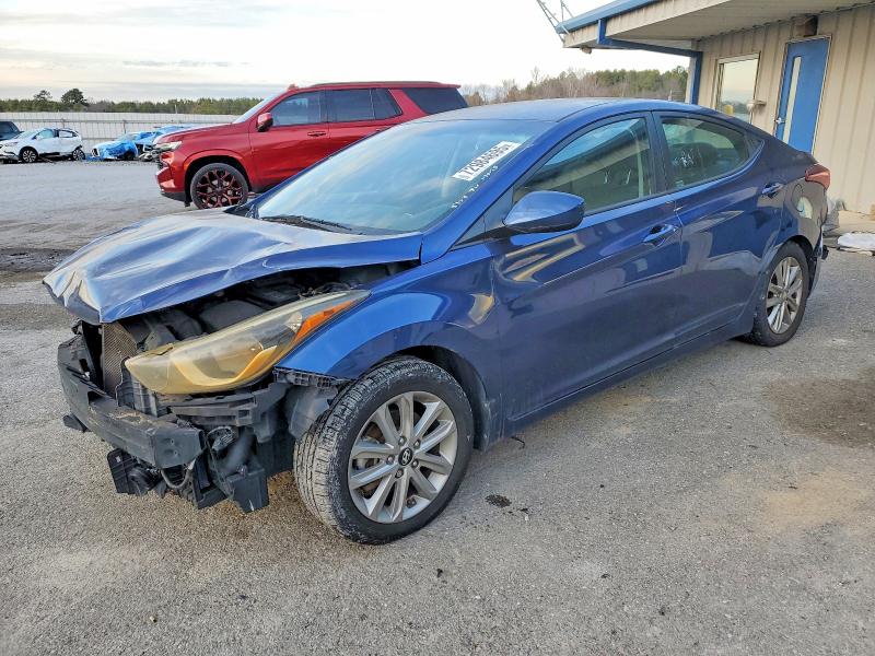 2016 HYUNDAI ELANTRA SE — VIN 5NPDH4AE6GH768154