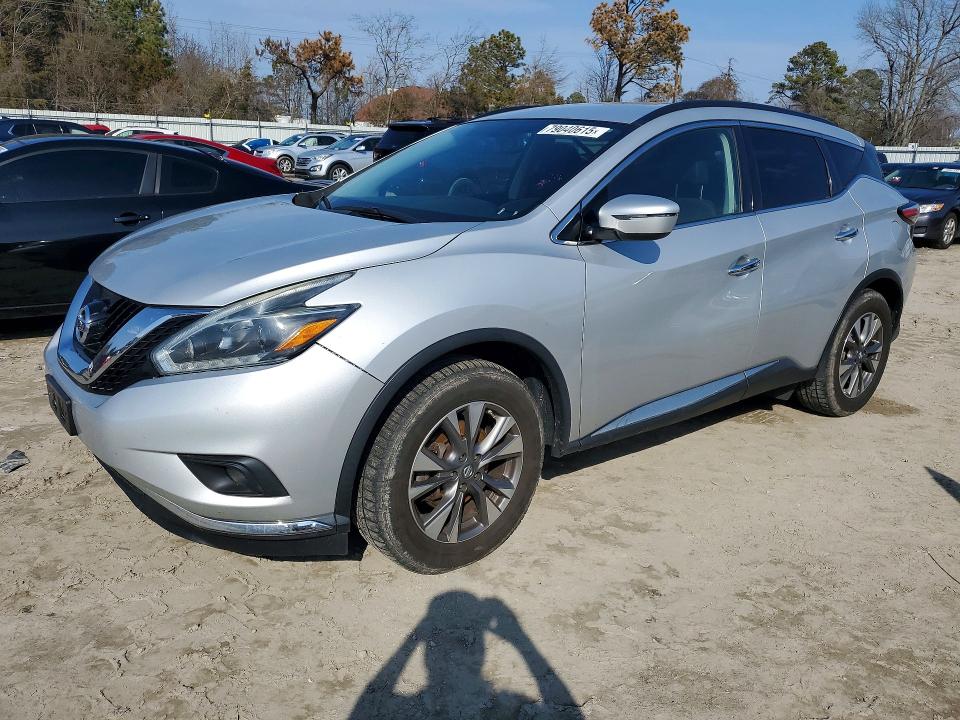 2018 NISSAN MURANO — VIN 5N1AZ2MH1JN104437