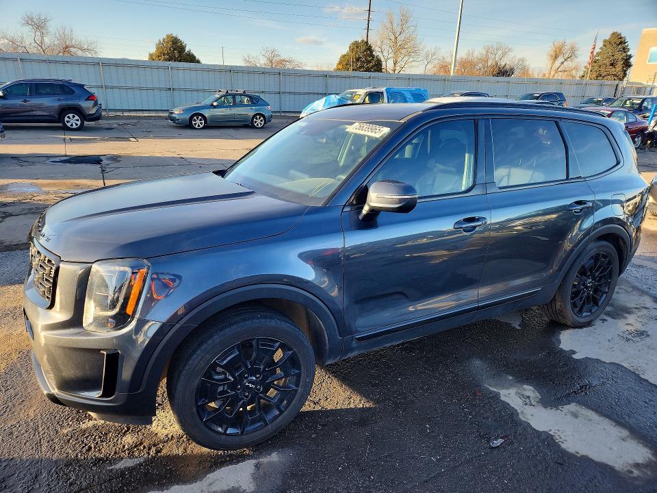2022 KIA TELLURIDE — VIN 5XYP3DHC3NG199204