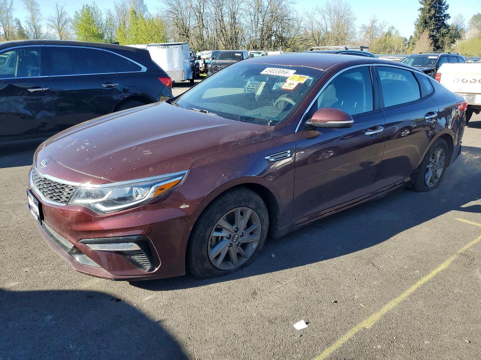 2019 KIA OPTIMA — VIN 5XXGT4L37KG336183