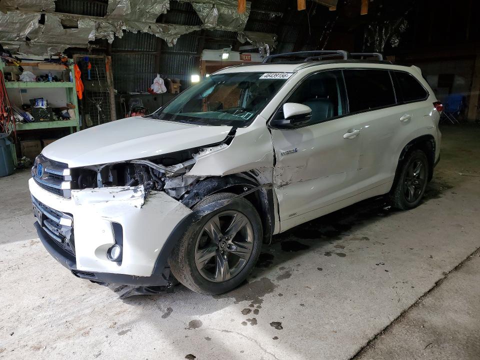 2017 TOYOTA HIGHLANDER HYBRID — VIN 5TDDGRFH9HS025115