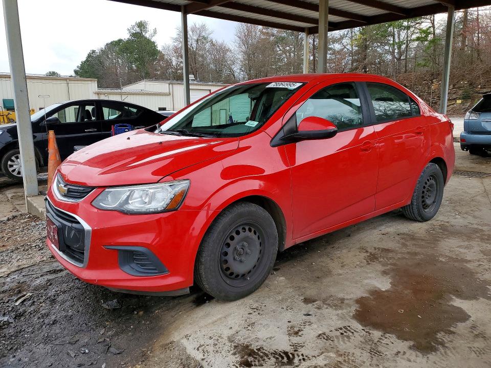 2017 CHEVROLET SONIC — VIN 1G1JB5SH5H4172861