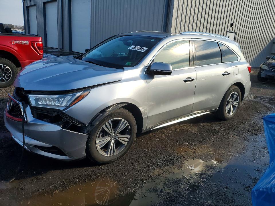 2019 ACURA MDX — VIN 5J8YD4H3XKL025987