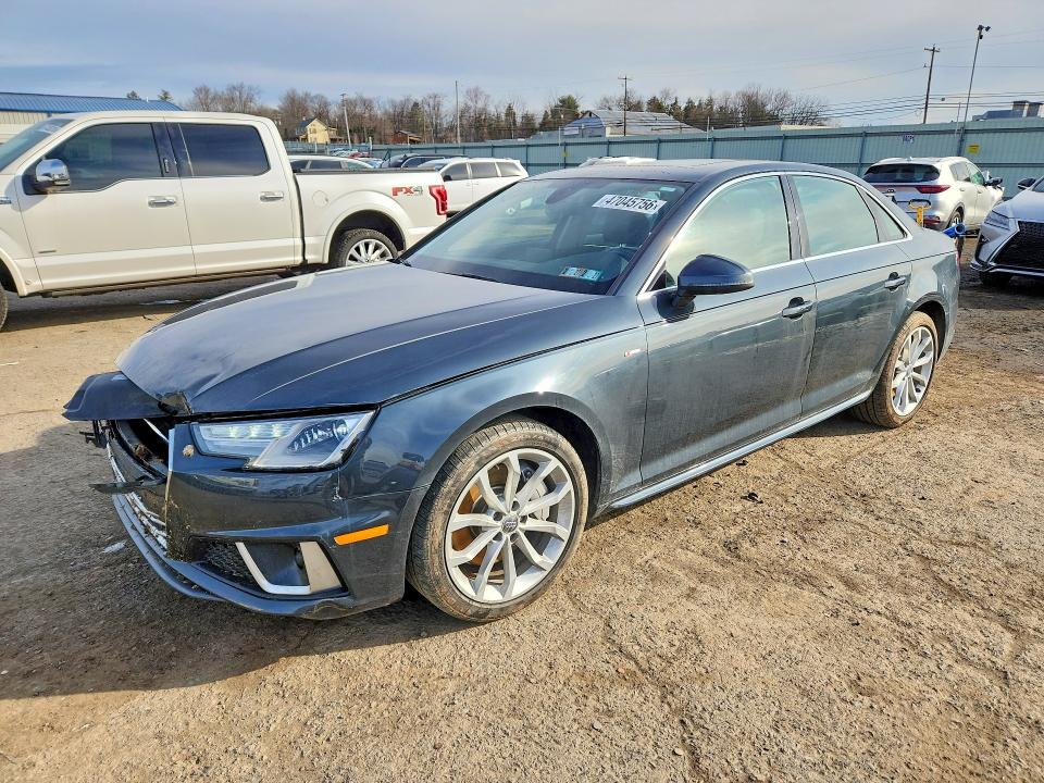 2019 AUDI A4 — VIN WAUDNAF40KA039815