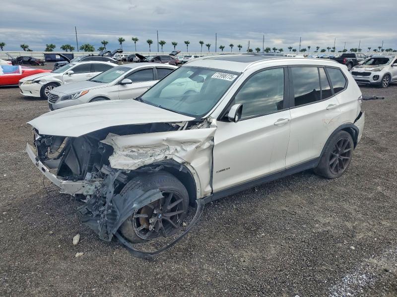 2017 BMW X3 SDRIVE2 — VIN 5UXWZ7C30H0V86465