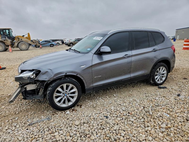 2017 BMW X3 SDRIVE2 — VIN 5UXWZ7C59H0T43576
