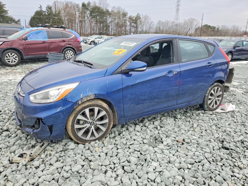 2017 HYUNDAI ACCENT — VIN KMHCU5AE8HU345575