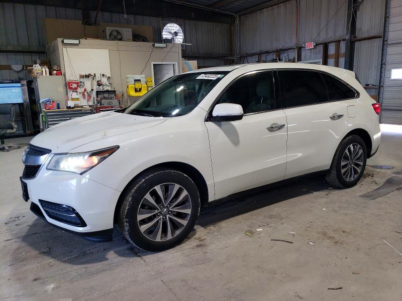 2016 ACURA MDX TECHNO — VIN 5FRYD4H42GB045229