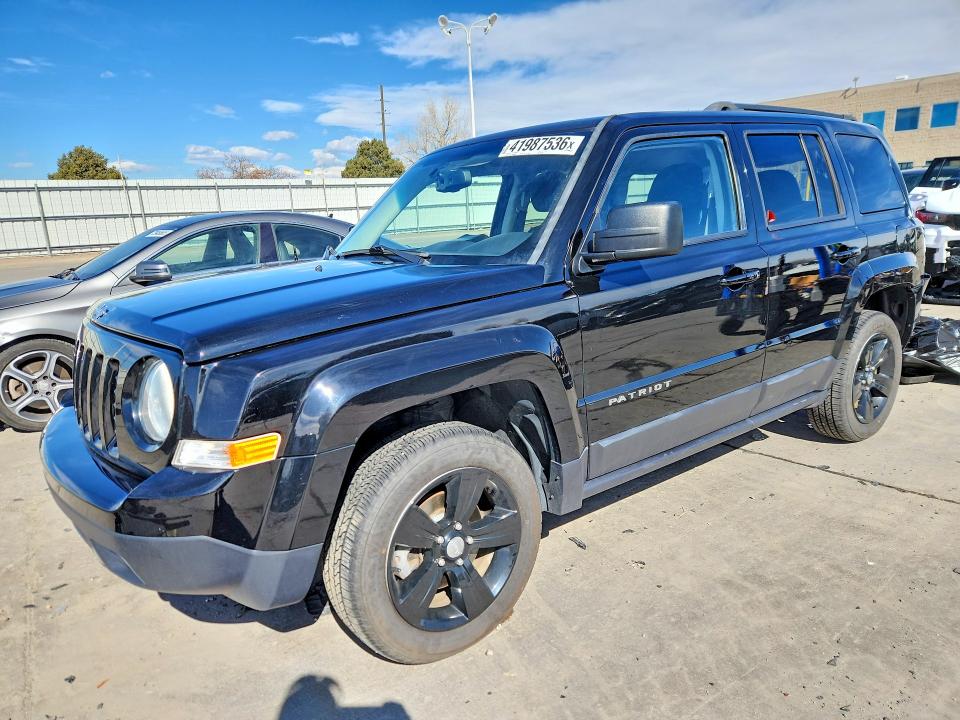 2016 JEEP PATRIOT — VIN 1C4NJRFBXGD580893