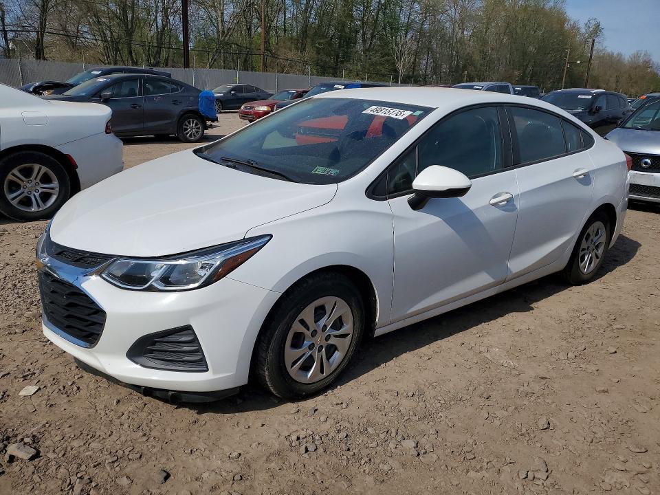 2019 CHEVROLET CRUZE — VIN 1G1BJ5SM7K7104619