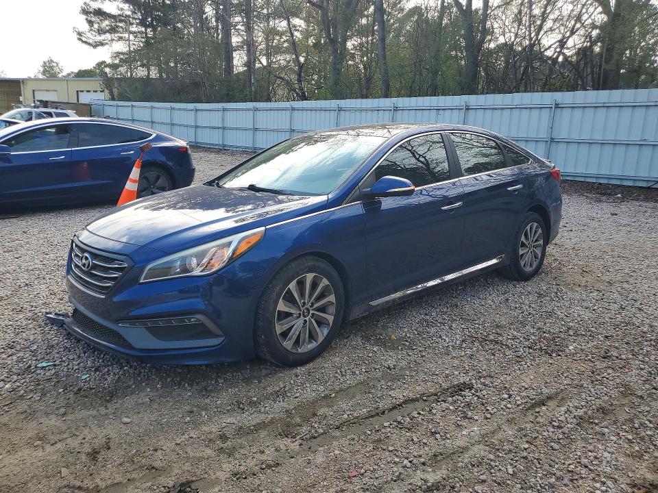 2017 HYUNDAI SONATA — VIN 5NPE34AF4HH503889