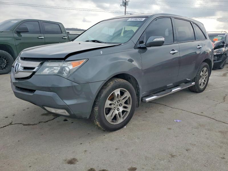 2007 ACURA MDX TECHNO — VIN 2HNYD28427H553579