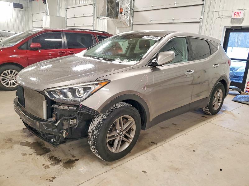 2017 HYUNDAI SANTA FE S — VIN 5NMZTDLB7HH000592