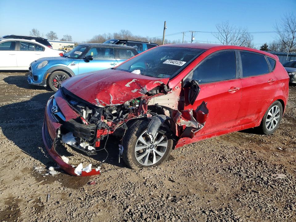 2016 HYUNDAI ACCENT — VIN KMHCU5AE3GU237475