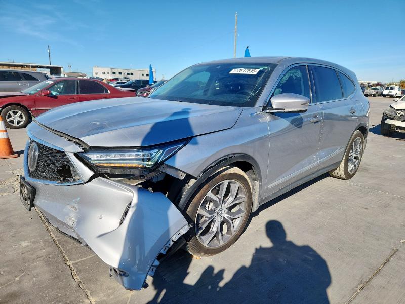 2022 ACURA MDX TECHNO — VIN 5J8YD9H4XNL011114