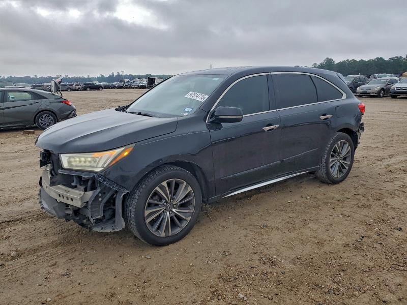 2017 ACURA MDX TECHNO — VIN 5FRYD4H54HB001193