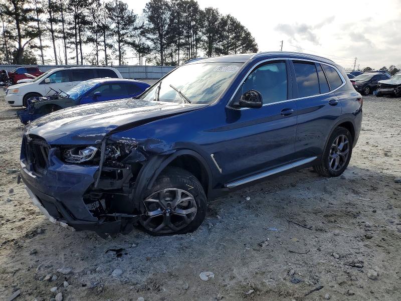 2022 BMW X3 SDRIVE3 — VIN 5UX43DP09N9M20590