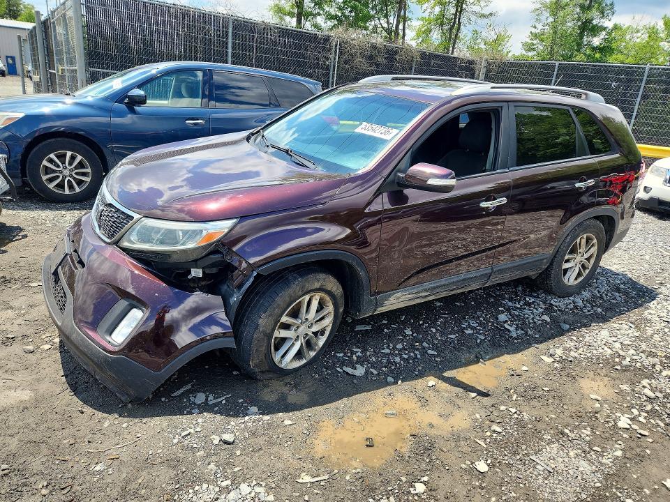2015 KIA SORENTO — VIN 5XYKT4A61FG597334