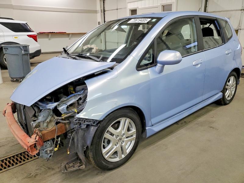 2008 HONDA FIT SPORT — VIN JHMGD38668S011189