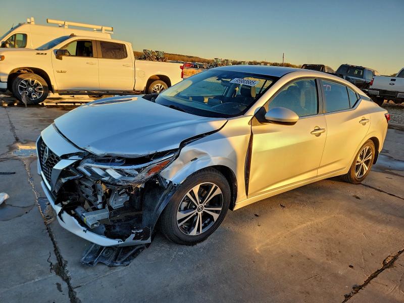 2022 NISSAN SENTRA SV — VIN 3N1AB8CV3NY296877