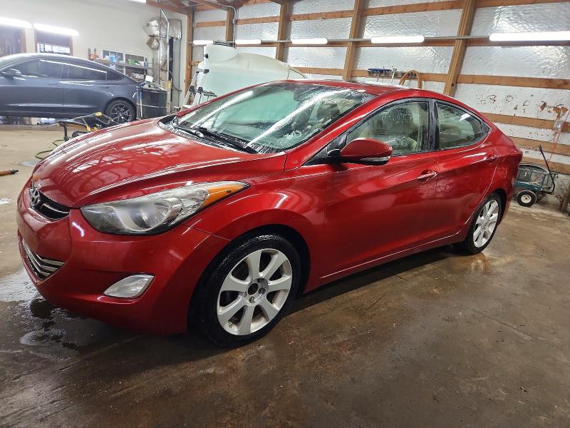 2013 HYUNDAI ELANTRA GL — VIN KMHDH4AE1DU723295