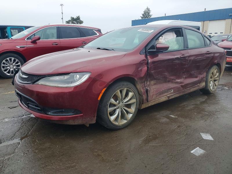 2016 CHRYSLER 200 S — VIN 1C3CCCBB8GN150492