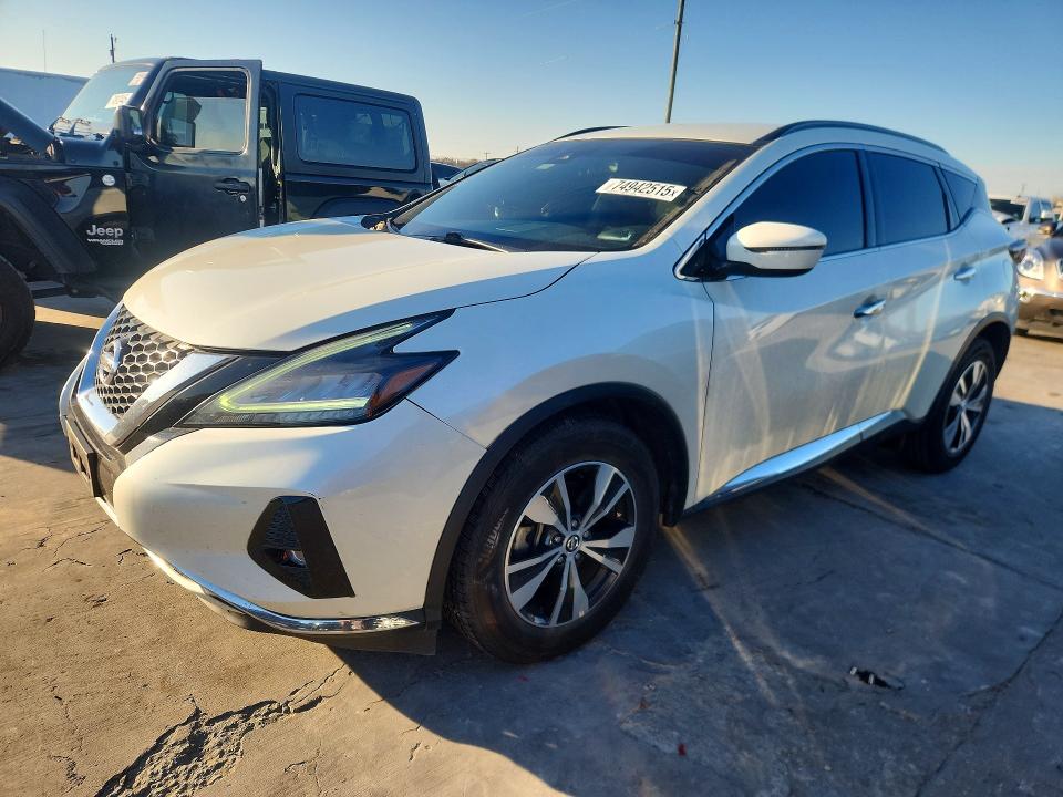 2021 NISSAN MURANO — VIN 5N1AZ2BJ0MC104726