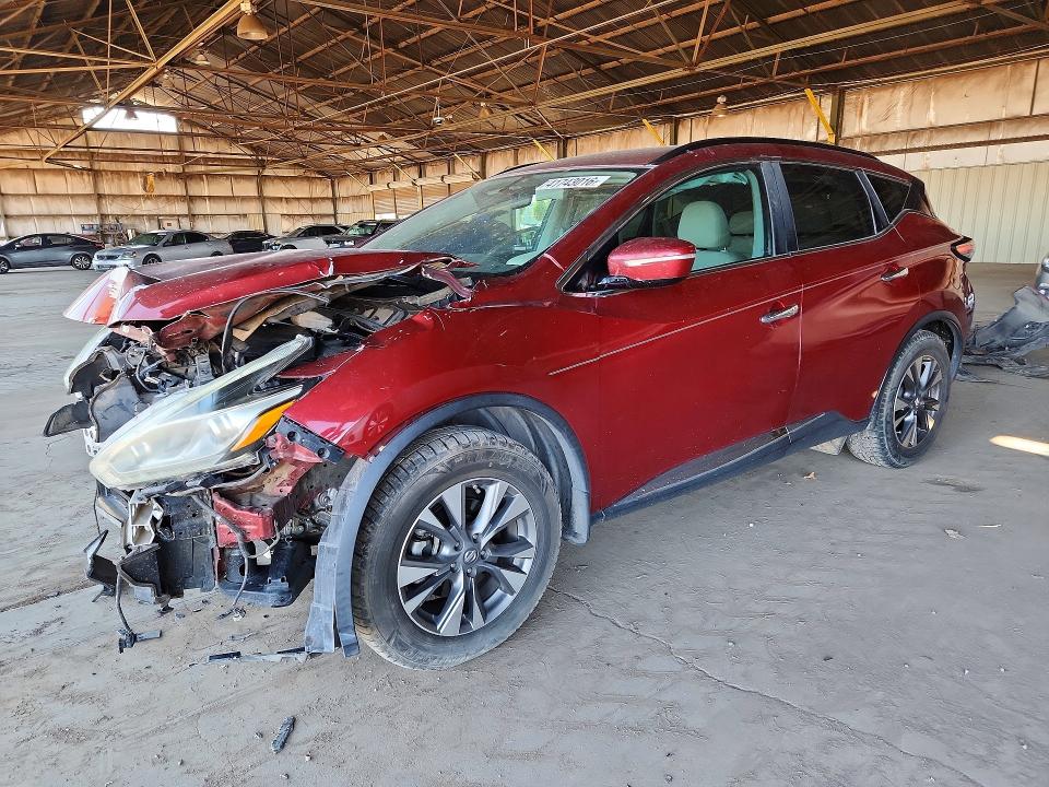 2015 NISSAN MURANO — VIN 5N1AZ2MG5FN237622