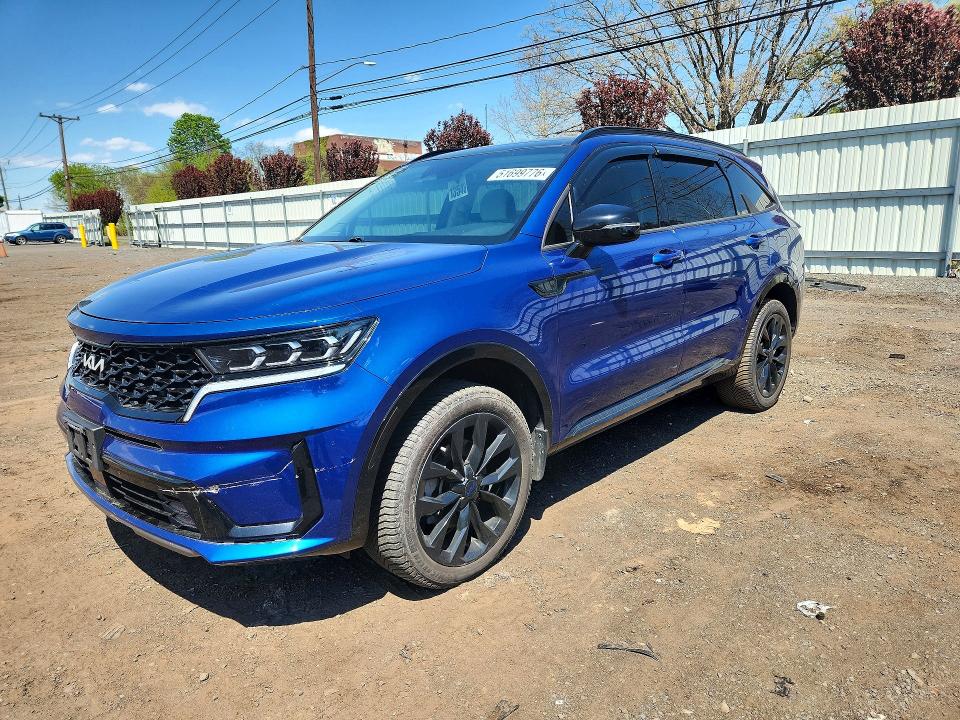 2022 KIA SORENTO — VIN 5XYRKDLF2NG106993