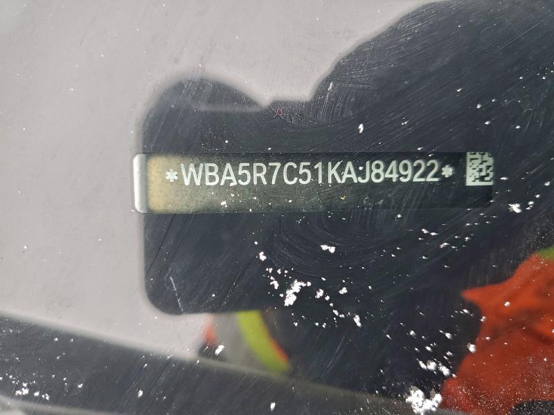 WBA5R7C51KAJ84922