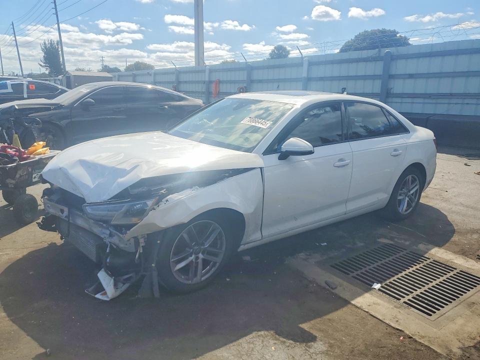 2017 AUDI A4 — VIN WAUGMAF40HA142127