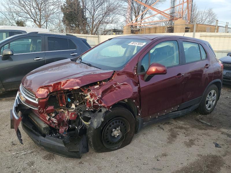 2016 CHEVROLET TRAX LS — VIN 3GNCJKSB6GL258693