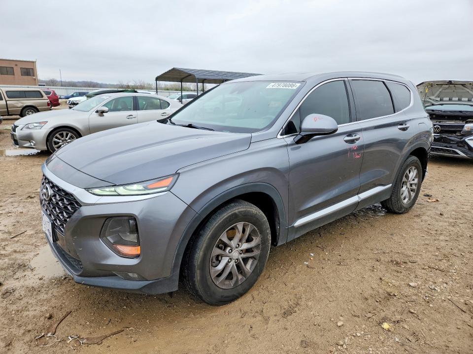 2019 HYUNDAI SANTA FE — VIN 5NMS3CAD4KH009645