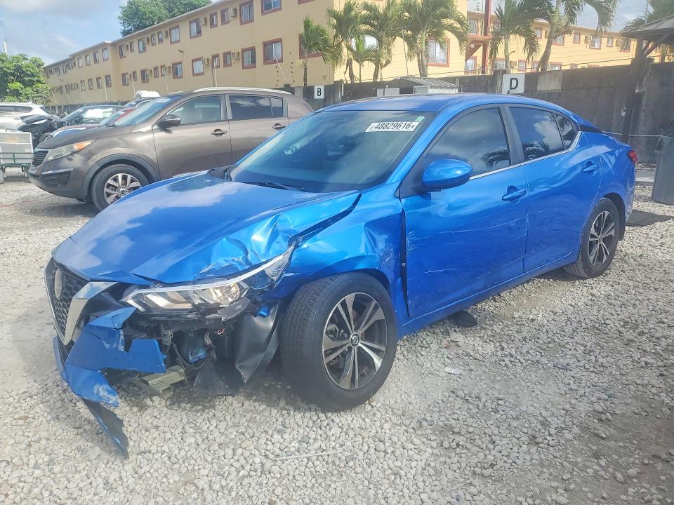 2021 NISSAN SENTRA — VIN 3N1AB8CV7MY293074