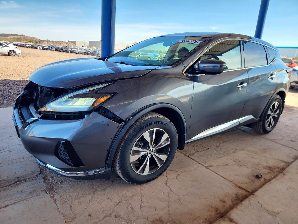 2019 NISSAN MURANO — VIN 5N1AZ2MJ5KN136425