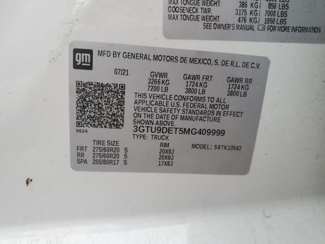 3GTU9DET5MG409999