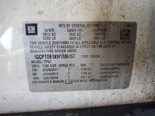 1GCPTDE1XH1306157