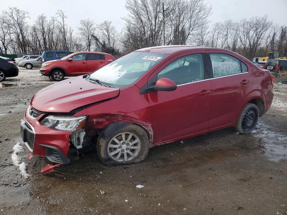 2020 CHEVROLET SONIC — VIN 1G1JD5SBXL4105252