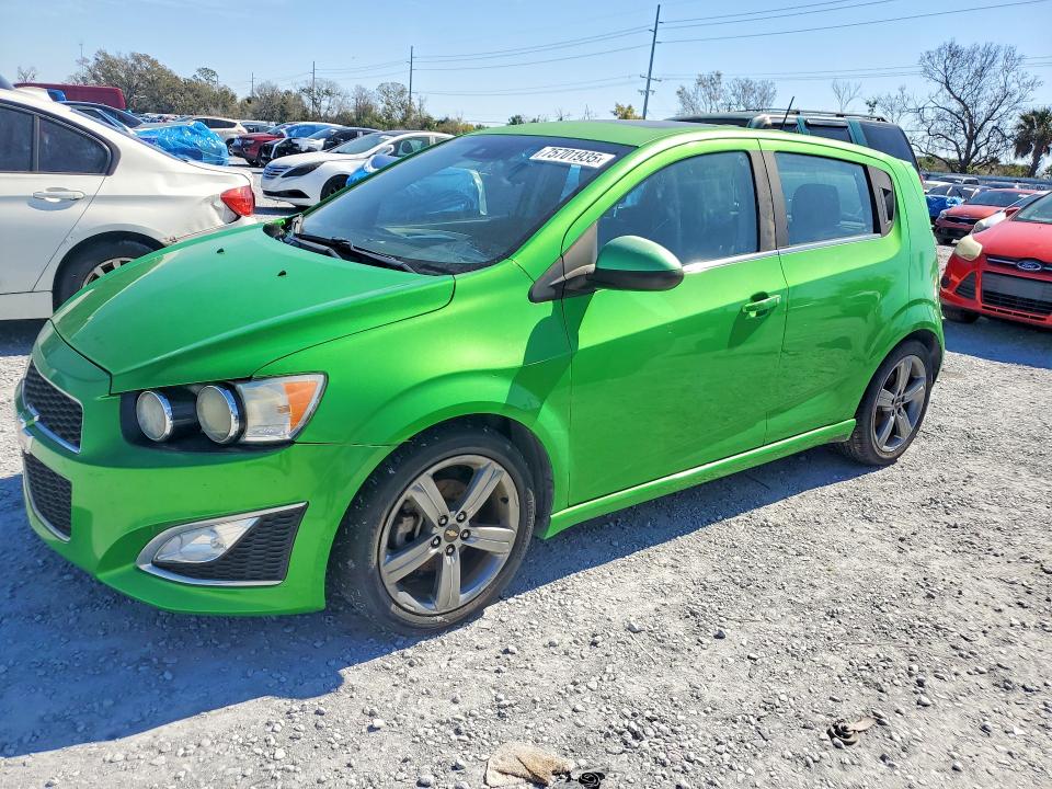 2015 CHEVROLET SONIC RS — VIN 1G1JG6SB7F4127288