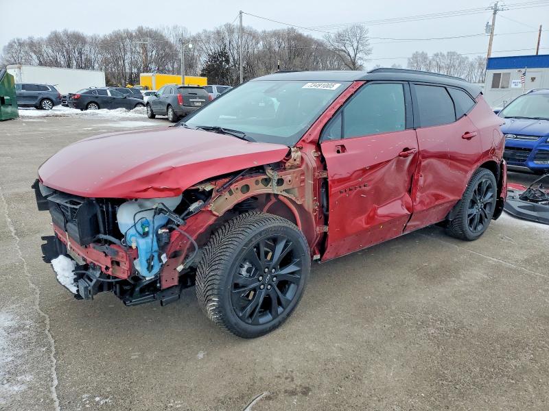 2022 CHEVROLET BLAZER RS — VIN 3GNKBKRS5NS140541